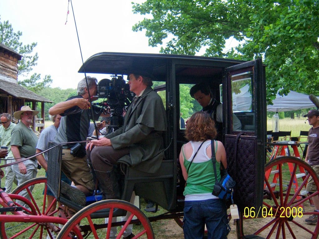 Ed driving carriage with camera